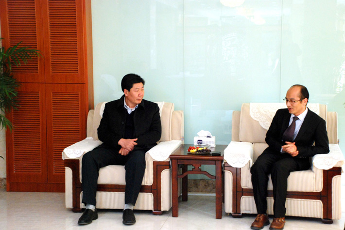 熱烈歡迎鹽城亭湖區(qū)副區(qū)長(zhǎng)、區(qū)政協(xié)主席呂主席一行蒞臨鹽城思科進(jìn)行調(diào)研指導(dǎo)